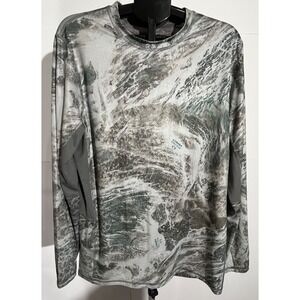 RealTree Fishing Size Large Mens Long Sleeve Shirt - Camouflage Pattern